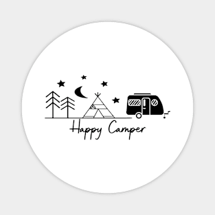 Happy Camper Magnet